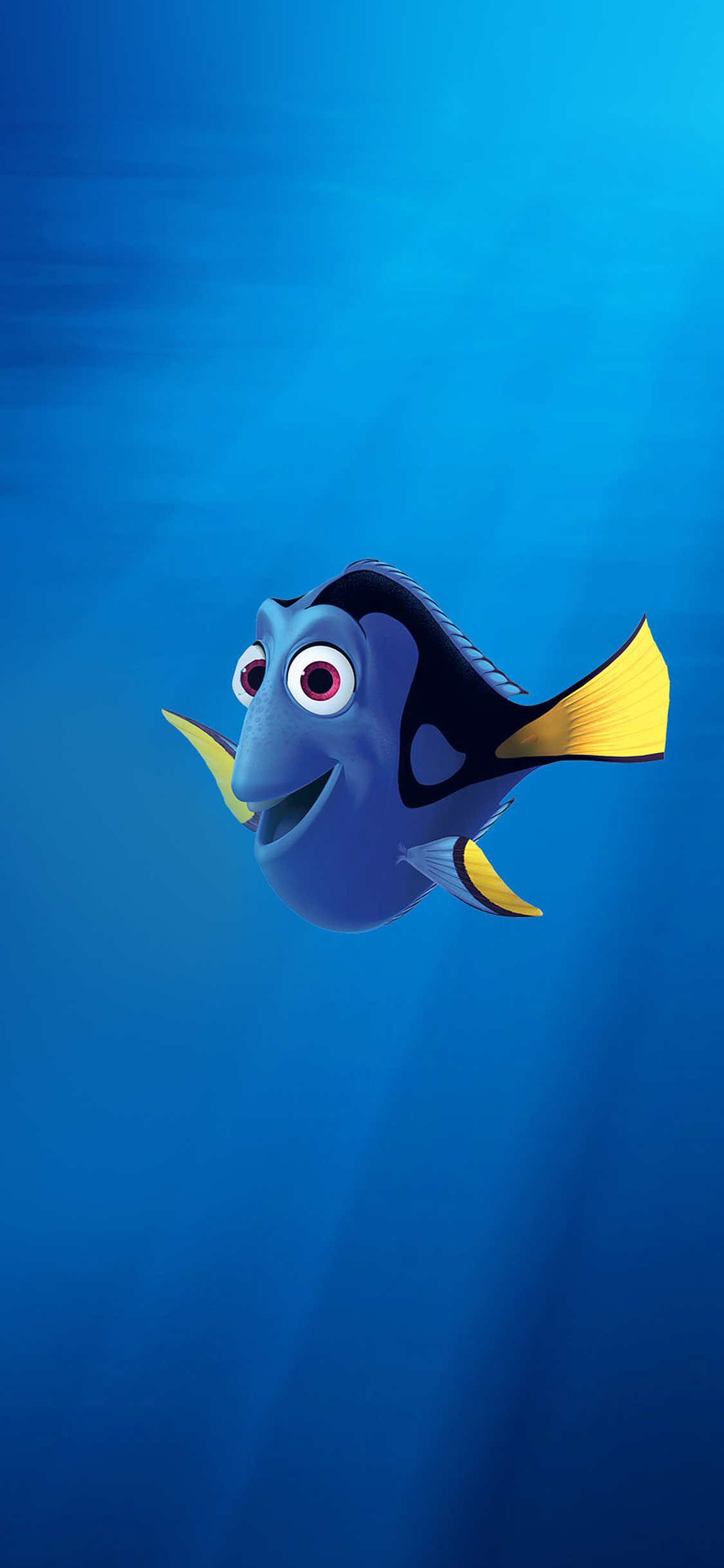 海底总动员里的小鱼背景 蓝色深海壁纸