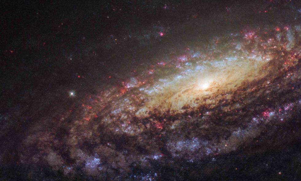 宇宙中的银河系恒星壁纸
