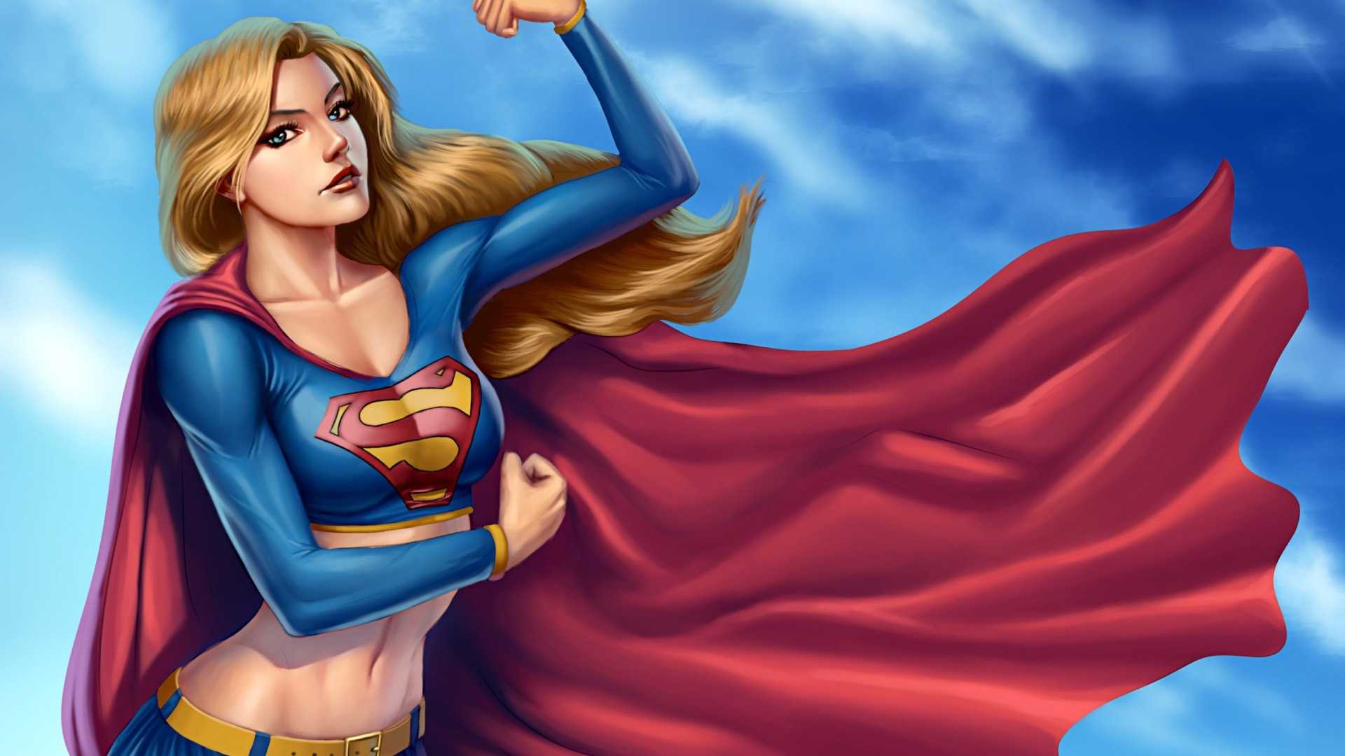女超人，DC漫画，幻想，桌面壁纸