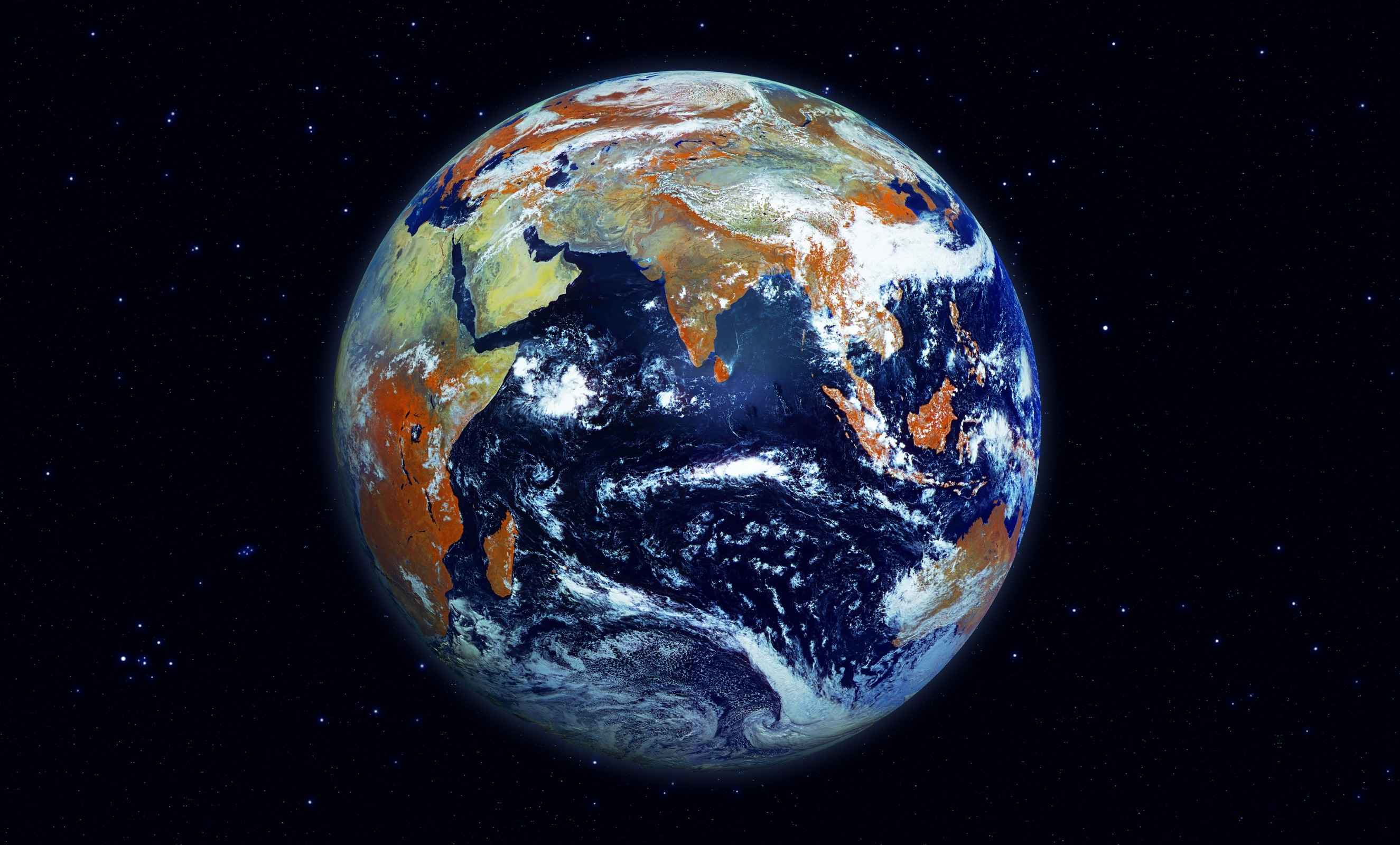 地球高清3k背景 太空壁纸